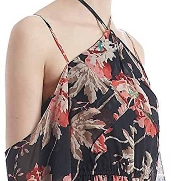 XOXO COLD SHOULDEE MAXI DRESS LARGE - Picture 2 of 7